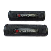 Bike Handle Grip Cover for Royal Enfield (Black & Red)